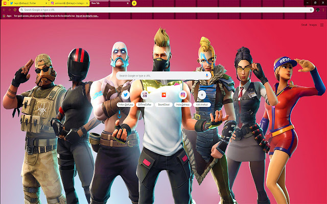 NEW SKINS FOR GIRLS } Fortnite Battle Royale  from Chrome web store to be run with OffiDocs Chromium online